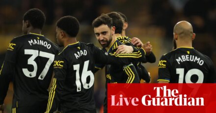 Wolves 1-4 Manchester United: Premier League – as it happened | Premier League