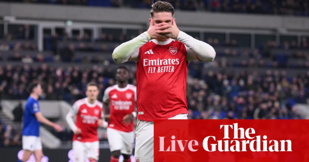Everton v Arsenal: Premier League – live | Premier League