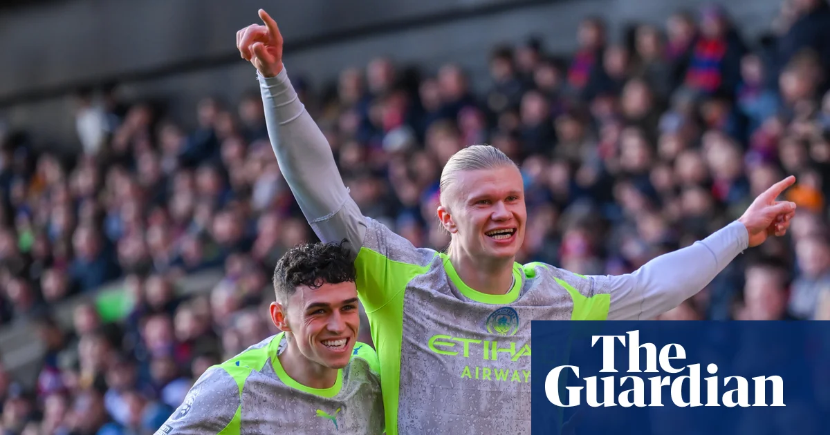 Erling Haaland and Phil Foden fire Manchester City to win at Crystal Palace | Premier League