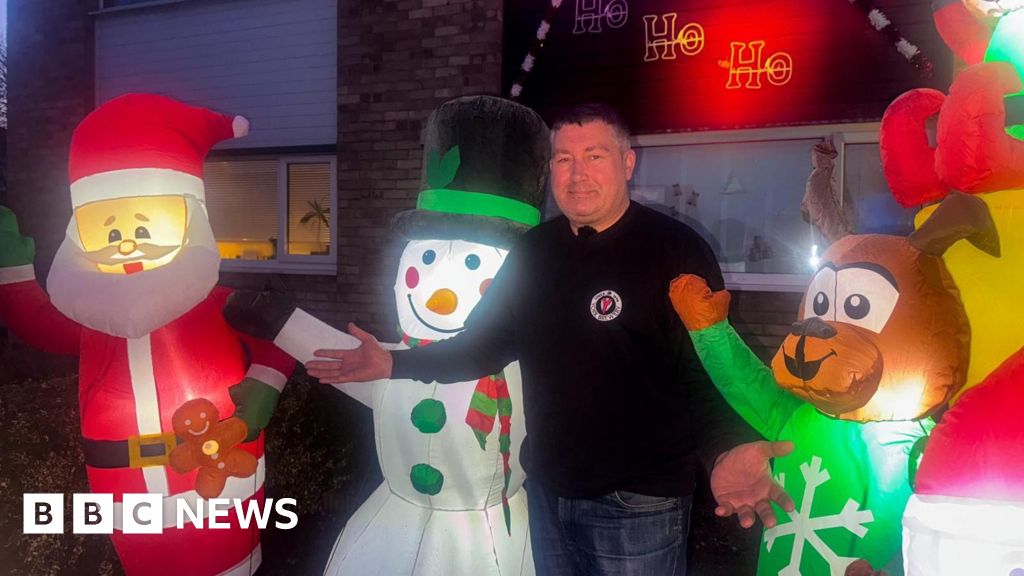 Mystery as stolen York Christmas inflatables replaced