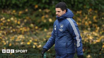 Champions League: Arsenal in ‘dangerous circle’ with injuries says Mikel Arteta