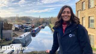 Walks spark new interest in once-toxic Bradford Canal