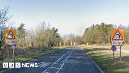 Sutton Bank closed near Thirsk after tanker comes off road