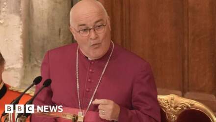 Archbisop of York says people are now ‘fearful’ of each other