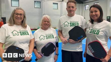 Empty North Yorkshire bakery converted into pickleball court