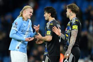 Micah Richards and Gary Lineker react to Man City vs Leeds United with Erling Haaland 'goal drought' joke