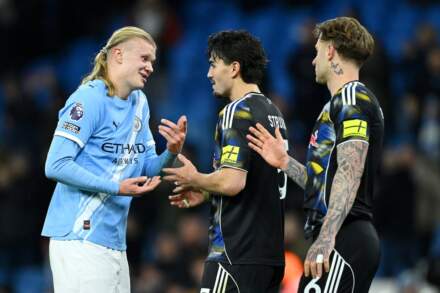Micah Richards and Gary Lineker react to Man City vs Leeds United with Erling Haaland 'goal drought' joke