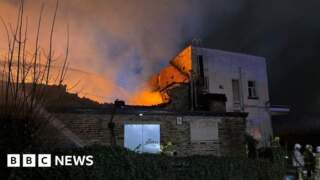 Fire engulfs historic ballroom and nightclub in Brighouse