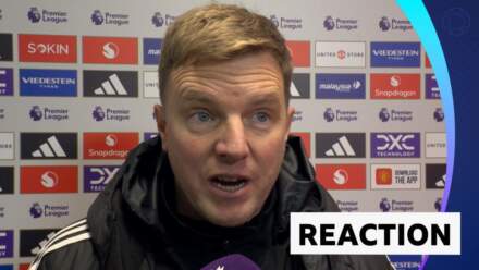 Manchester United 1-0 Newcastle United: Eddie Howe reaction