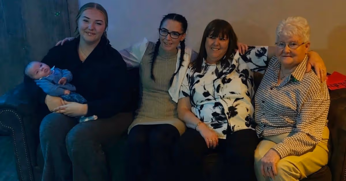 Hull family celebrate five generations together with addition of baby Tiago Jeremiah