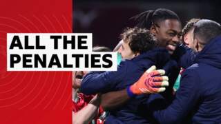 Watch every penalty from Wrexham's FA Cup win over Forest