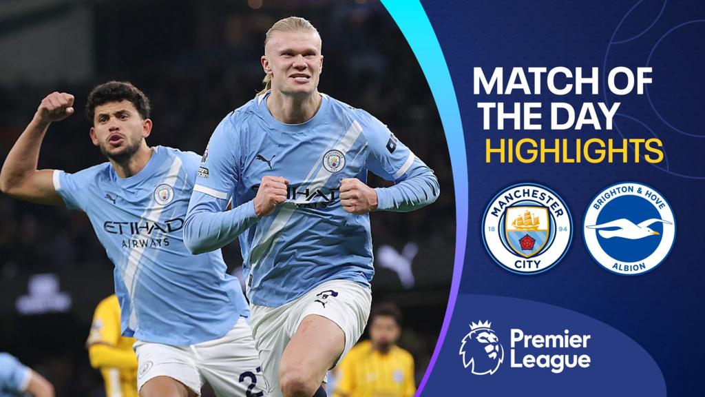 Man City draw with Brighton as title bid continues to falter