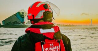 Person rescued from River Humber in challenging conditions