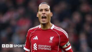 Virgil van Dijk says there is ‘something lacking’ about Liverpool