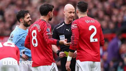 VAR: Howard Webb backs officials over decision not to give Diogo Dalot red card