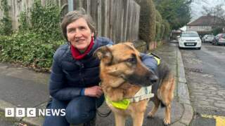 Leeds guide dog user welcomes law against pavement parking