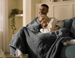This heated blanket is better than half price on Amazon right now