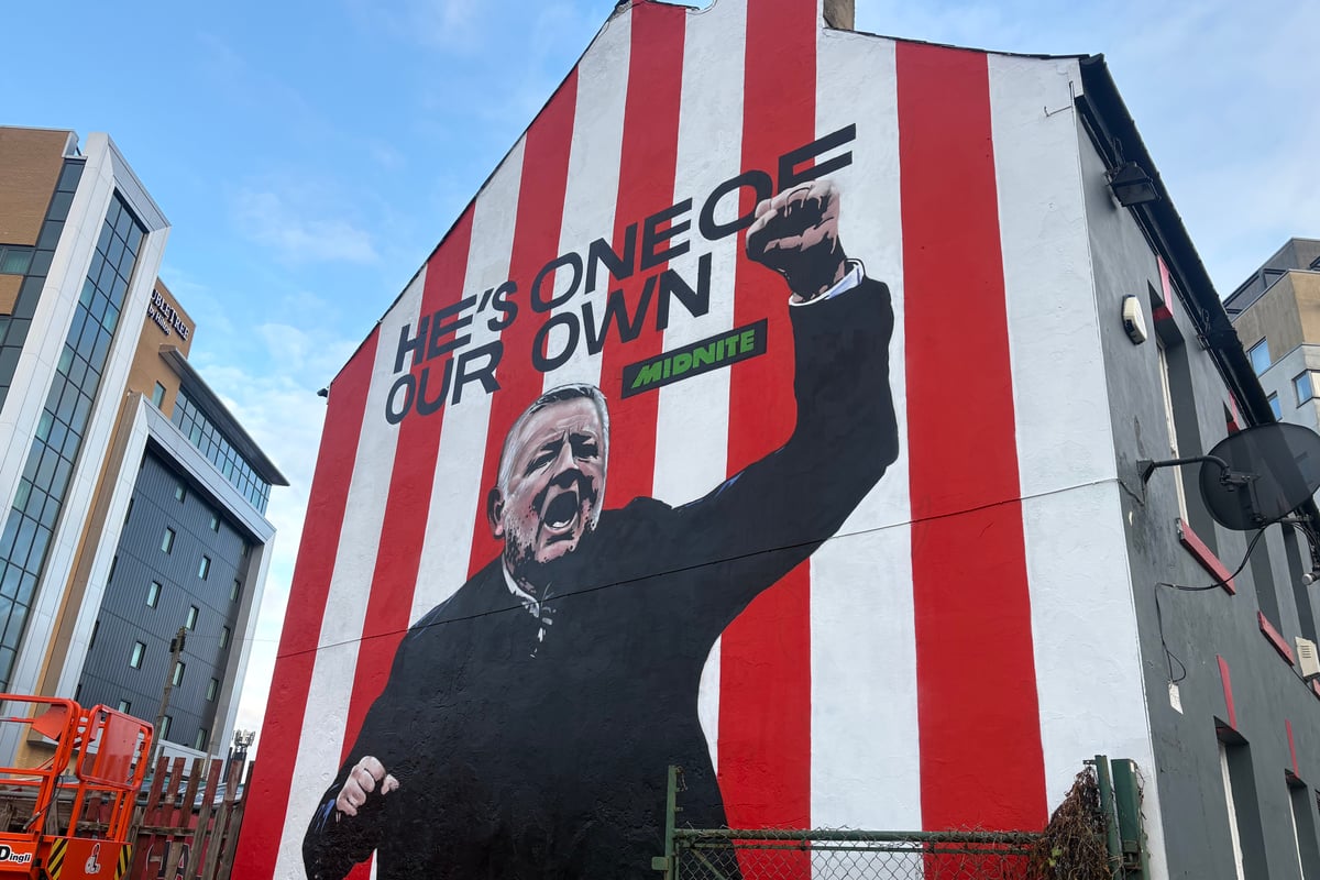 New Chris Wilder mural appears near Bramall Lane