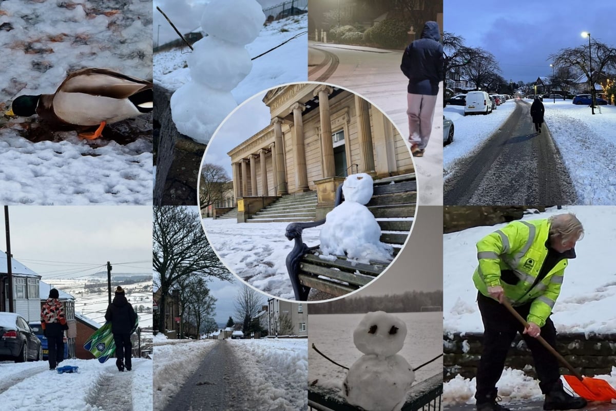 Storm Goretti brings Sheffield's first heavy snowfall of the winter, causing disruption and closures -photos