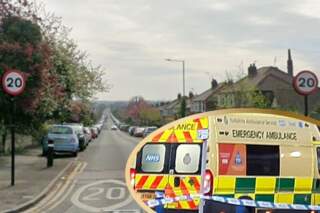 Zetland Road Doncaster: Man, 80,  taken to hospital after car crash on residential street