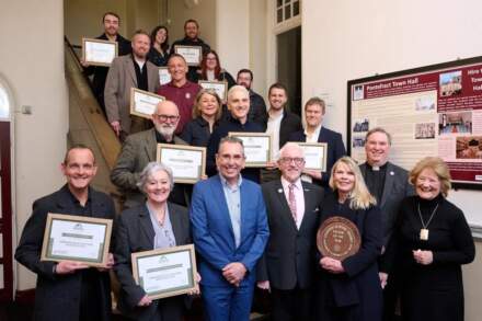 Businesses and organisations praised for contributions to town at Pontefract Civic Society Design Awards