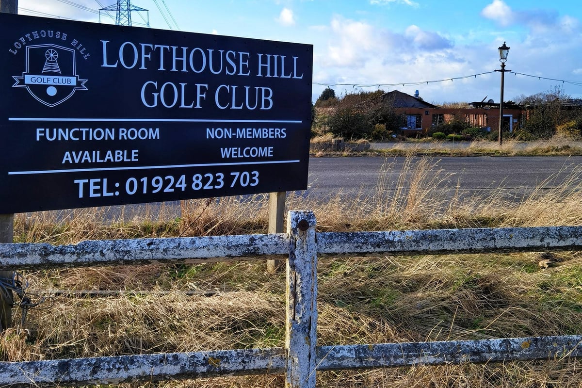 In pictures: Explore Wakefield's abandoned golf club and its 18 hole course