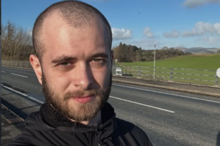 Pain-hit airman continues Three Peaks mission