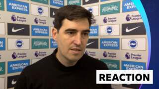 Brighton 1-1 Bournemouth: Andoni Iraola post-match interview and reaction