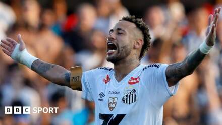 Neymar: Brazil forward extends Santos deal in bid for World Cup call-up