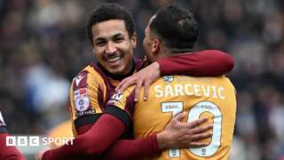 Lewis Richards: Crawley Town sign full-back from Bradford City