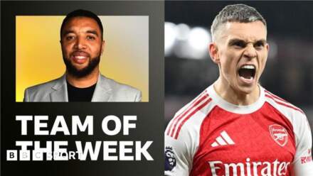 Who has made Troy's Premier League team of the week?