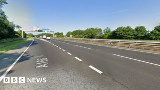 Man hit by lorry after fleeing car crash on A1(M) near Dishforth