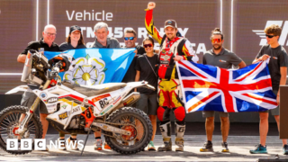 Completing Dakar Rally 'best day' of biker's life