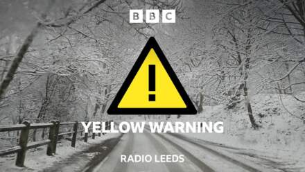 Snow and ice warning for West Yorkshire