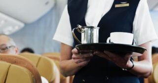 Flight attendant says ‘do not get the coffee’ on aeroplanes
