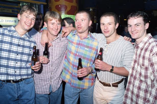 90 faces from Circus Circus during the famous Hull nightclub's first few months in 1995/1996