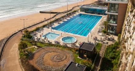 UK seaside lido that was turned into a car park could be about to become a lido again