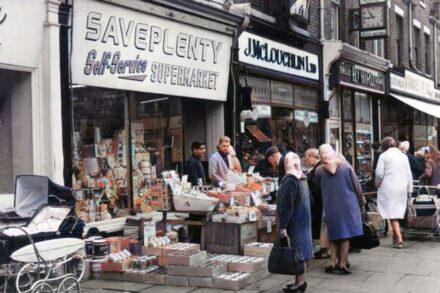 Take a trip down memory lane with these colourised photos of Hessle Road from the 1960s