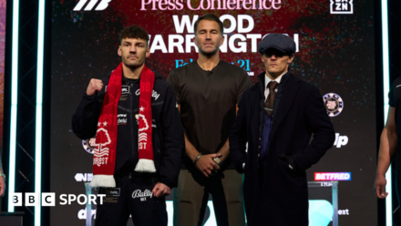 Leigh Wood vs Josh Warrington: Tensions cool at news conference between bitter rivals