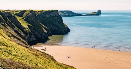 Stunning Welsh beach named best in in UK and will stop you in your tracks