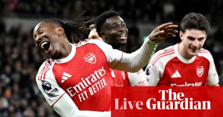 Tottenham 1-4 Arsenal: Premier League – live reaction | Premier League