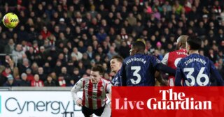 Brentford 1-1 Arsenal: Premier League – as it happened | Premier League