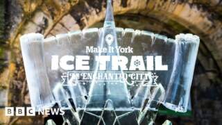 Ice sculpture trail to return to city centre