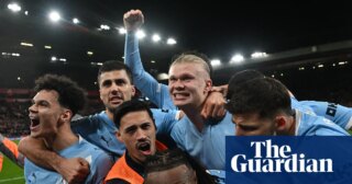 Manchester City keep up title chase with late comeback win at Liverpool | Premier League