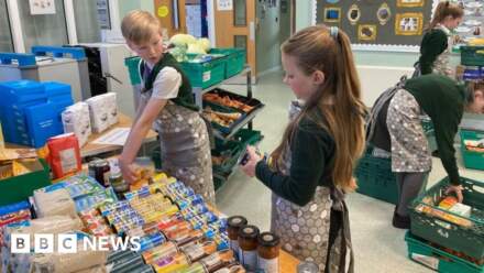 School pantries mean 'food on table' for families
