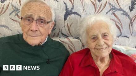 'We've been married for 75 years and never had a row'