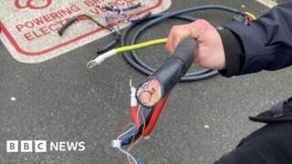 SmartWater and GPS used to target EV cable thieves