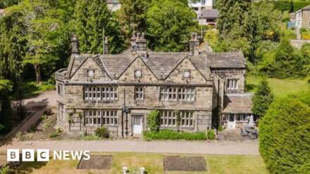 Manor house with Charlotte Bronte links for sale
