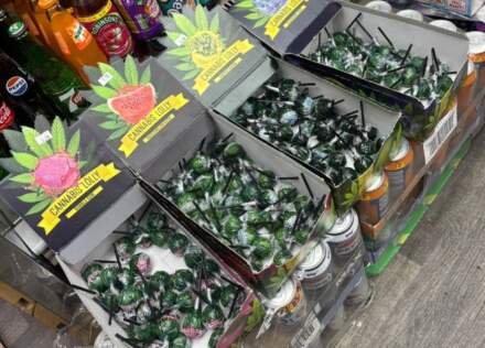 Cannabis lollies on sale in Sheffield seized by police