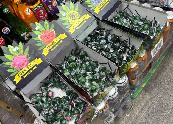 Cannabis lollies on sale in Sheffield seized by police